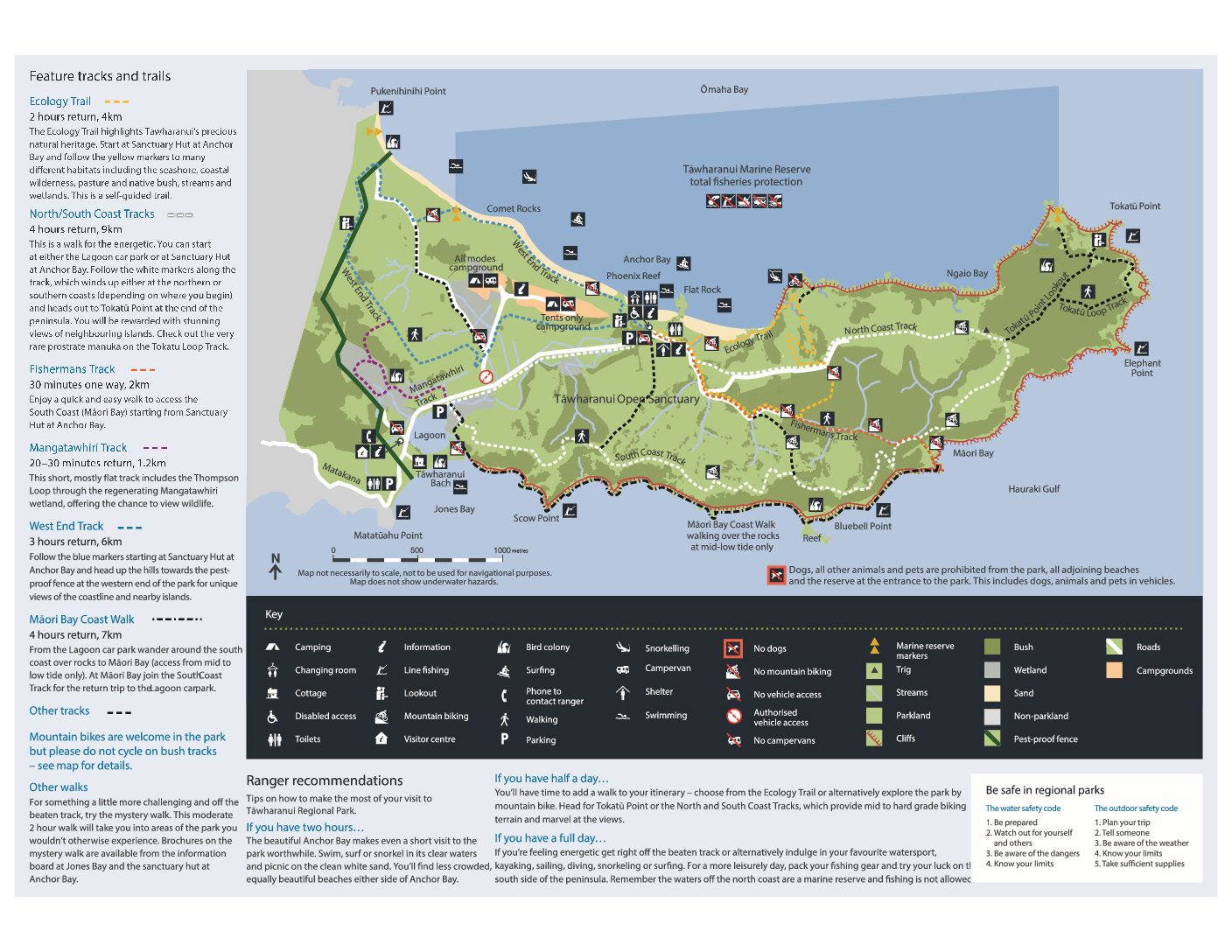 DownloaTawaranui Regional Park Map Burpees For Life